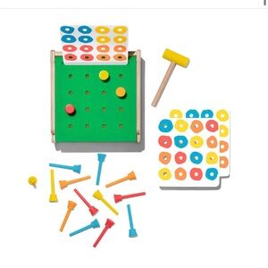 lovevery Match & Tap Hammer Box Toy - Multi-Color Kids Activity Set